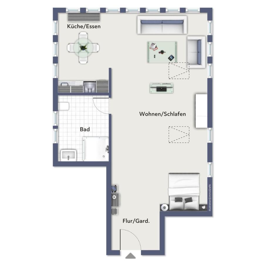 Apartmenthaus Bull Wohnung 5 คูล็องสบอร์น ภายนอก รูปภาพ